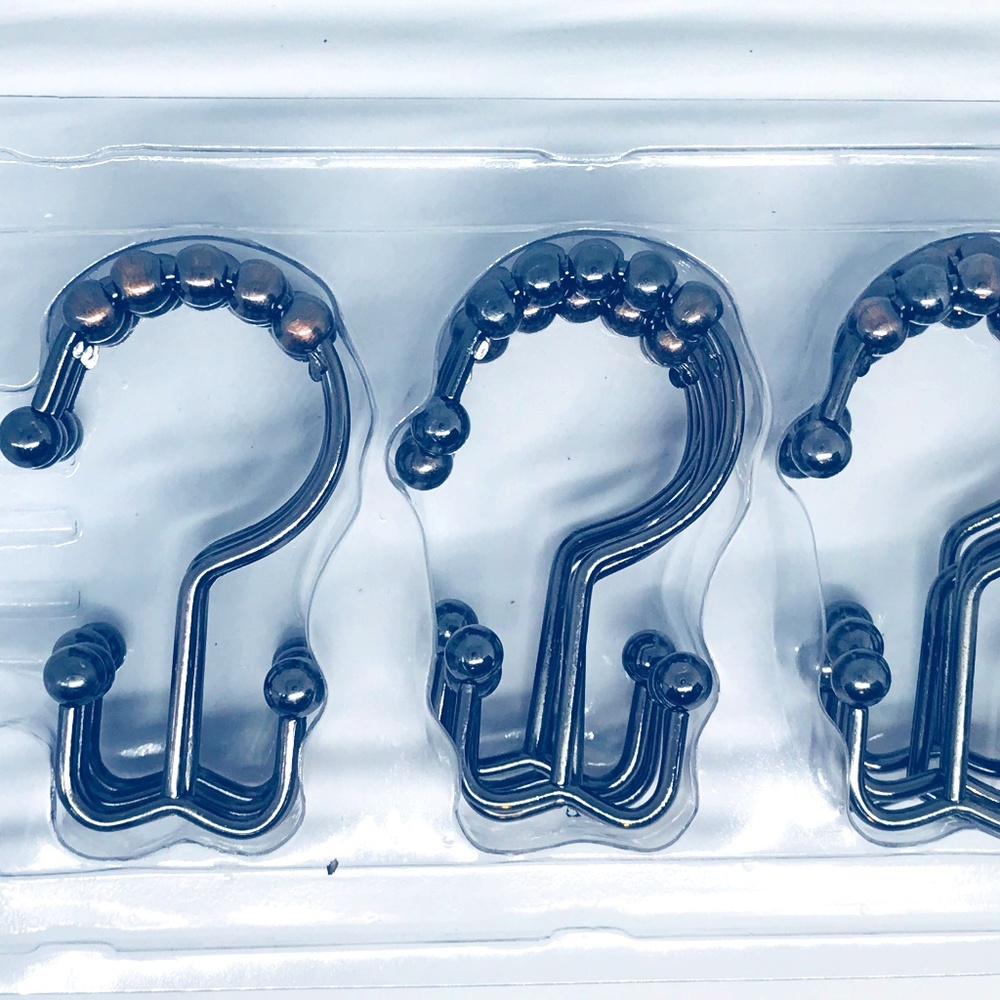 Stainless Steel Rust-Proof Shower Curtain Rings